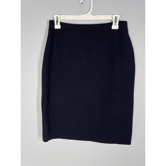 Vintage, Size Medium, 100% Merino Wool Knit Skirt, Elastic Waist, Pull On, EVC - Picture 1 of 5